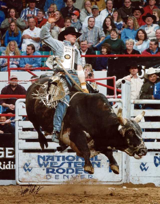 Scott Mendes World Champion Bull Rider Grandpa Jimmy